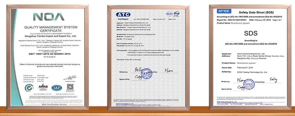 Certification