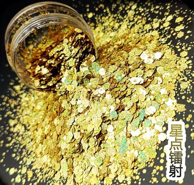 Colorful Mixed Laser Glitter Powder