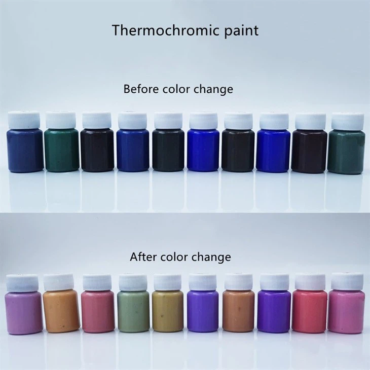 18 31 45 Degree Temperature Sensitive Color Change Paint